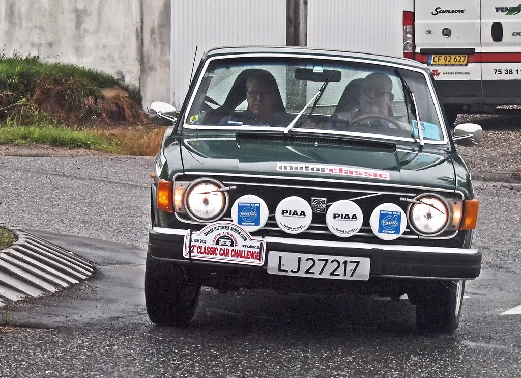 Nordmændene: Aasmund Kleve og Oddvar Maaland er trofaste deltagere i Classic Car Challenge
